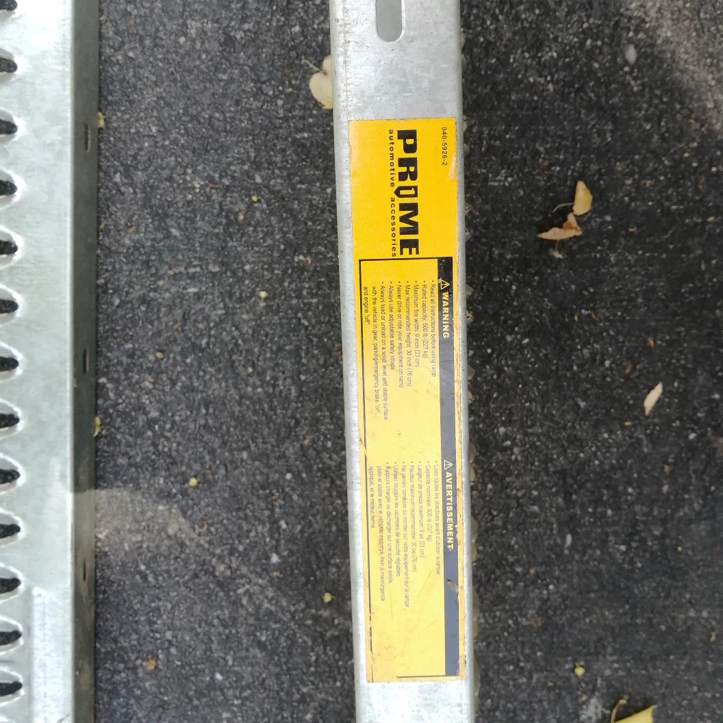 PRlME  72" inch truck steel Ramps - photo 4