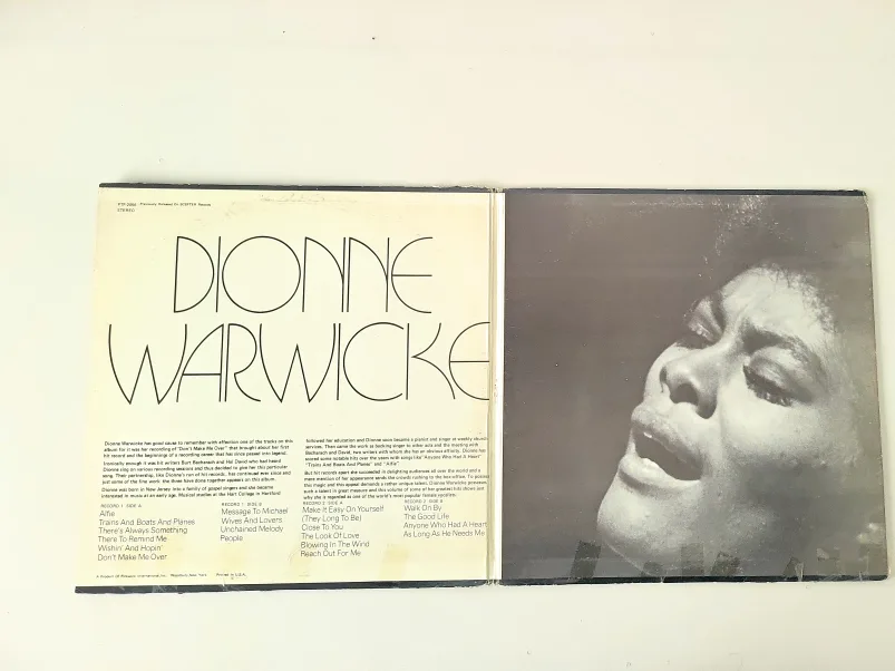 Dionne Warwicke - 2 Records Vinyl Album image indicator(2)