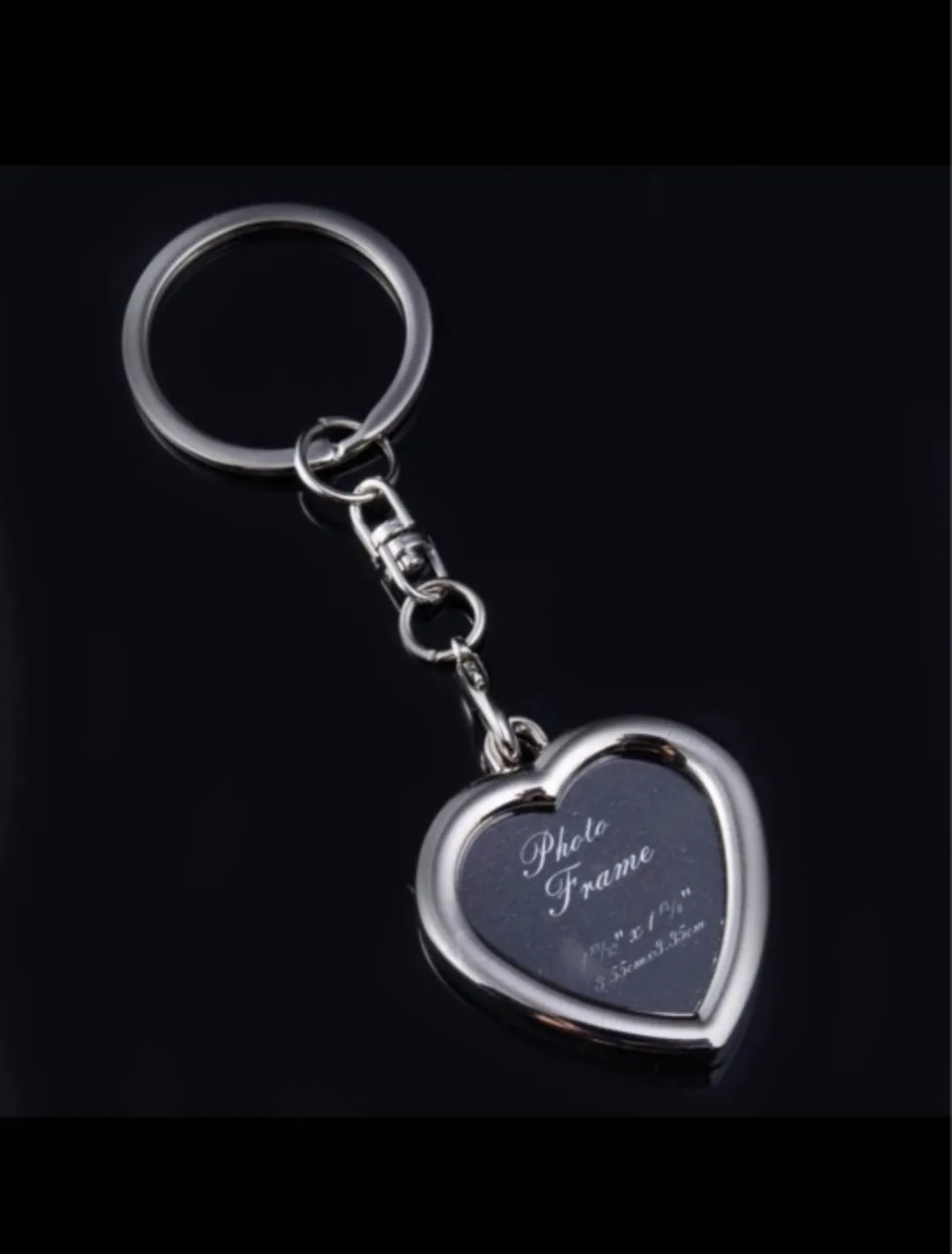 Heart Photo Frame Keychain thumbnail