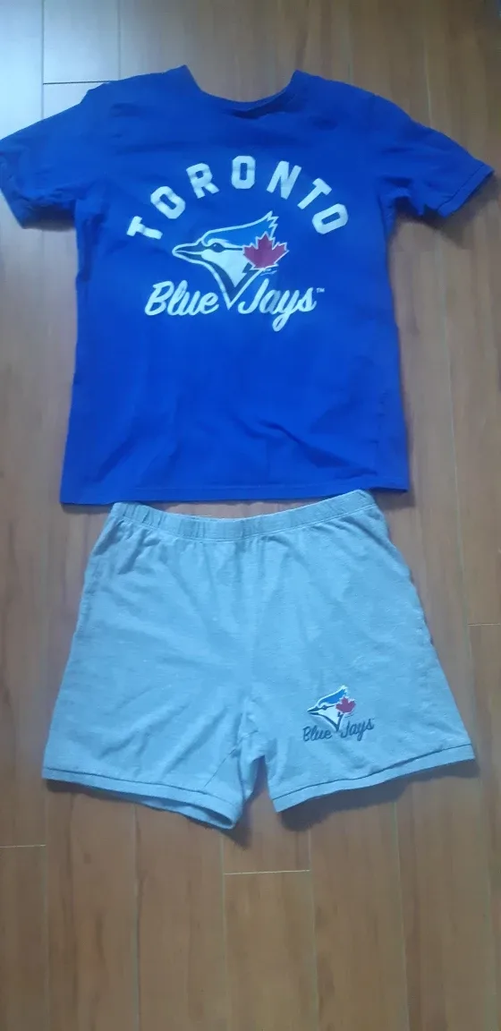 Toronto Blue Jays T-Shirt & Shorts Set - XL youth thumbnail