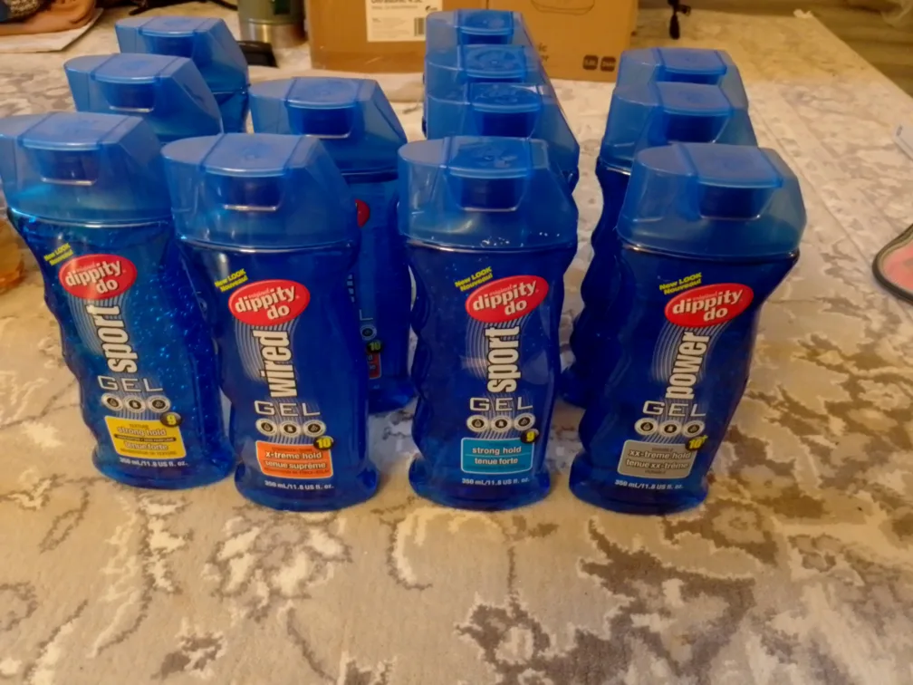 12 NEW DIPPITY DO hair gels thumbnail