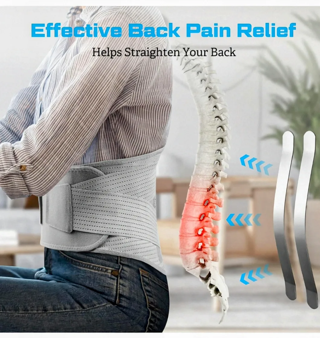 NEENCA Back Brace - Lower Back Pain Relief (Medium) image indicator(6)