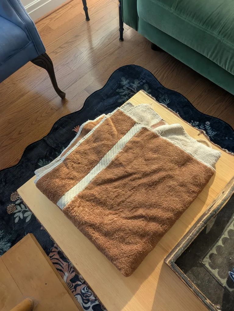 Raggedy Brown Towel thumbnail