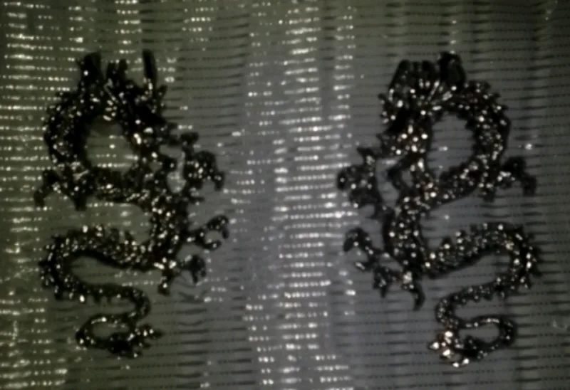 Dragon Appliques - Set of 2 earrings thumbnail