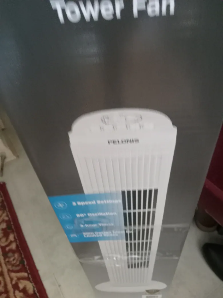 PELONIS 30-Inch Oscillating Tower Fan - New in Box! image indicator(3)