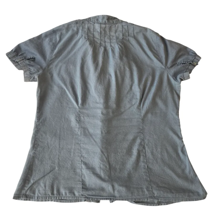 Joe Fresh Blue Blouse XS image indicator(2)