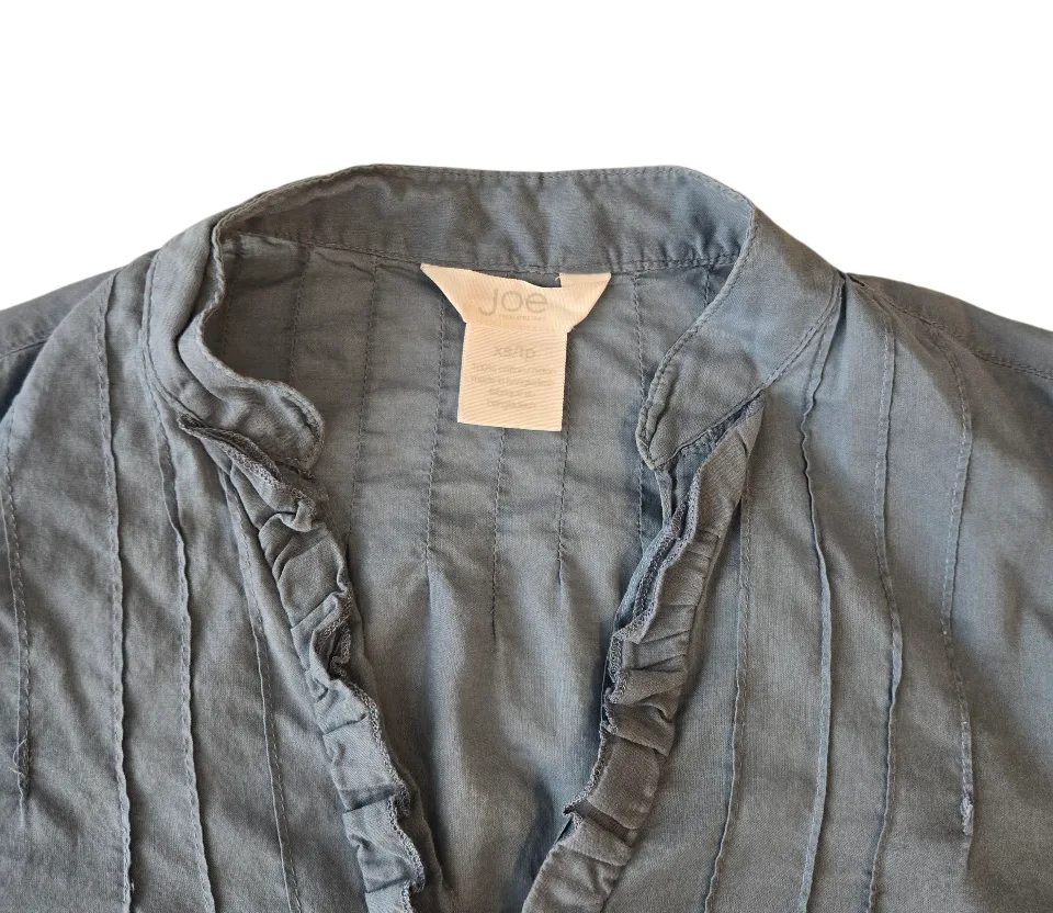 Joe Fresh Blue Blouse XS image indicator(3)