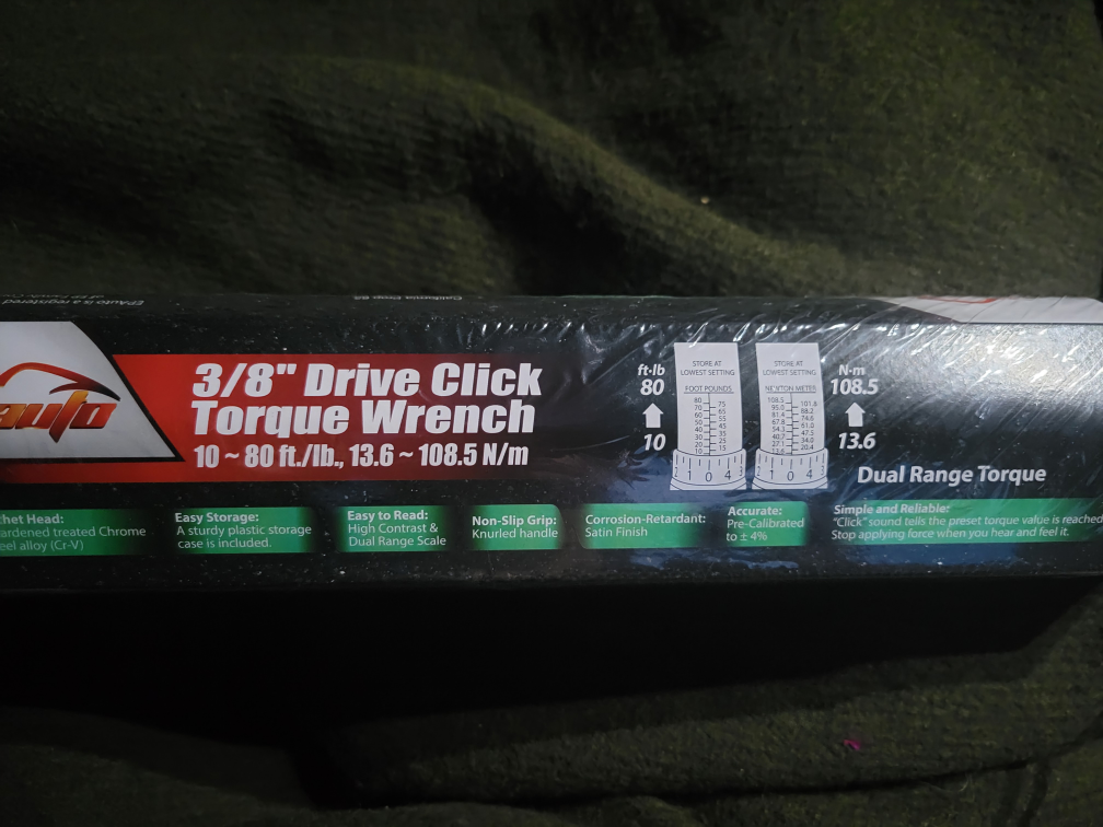 EPAuto 3/8-Inch Drive Click Torque Wrench - photo 4