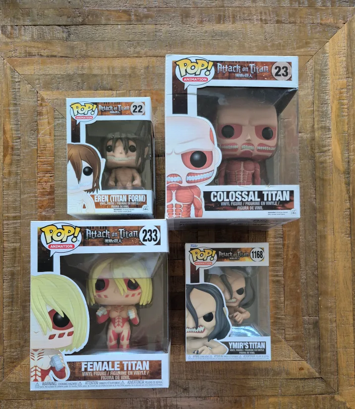 Funko Pop! Attack on Titans thumbnail