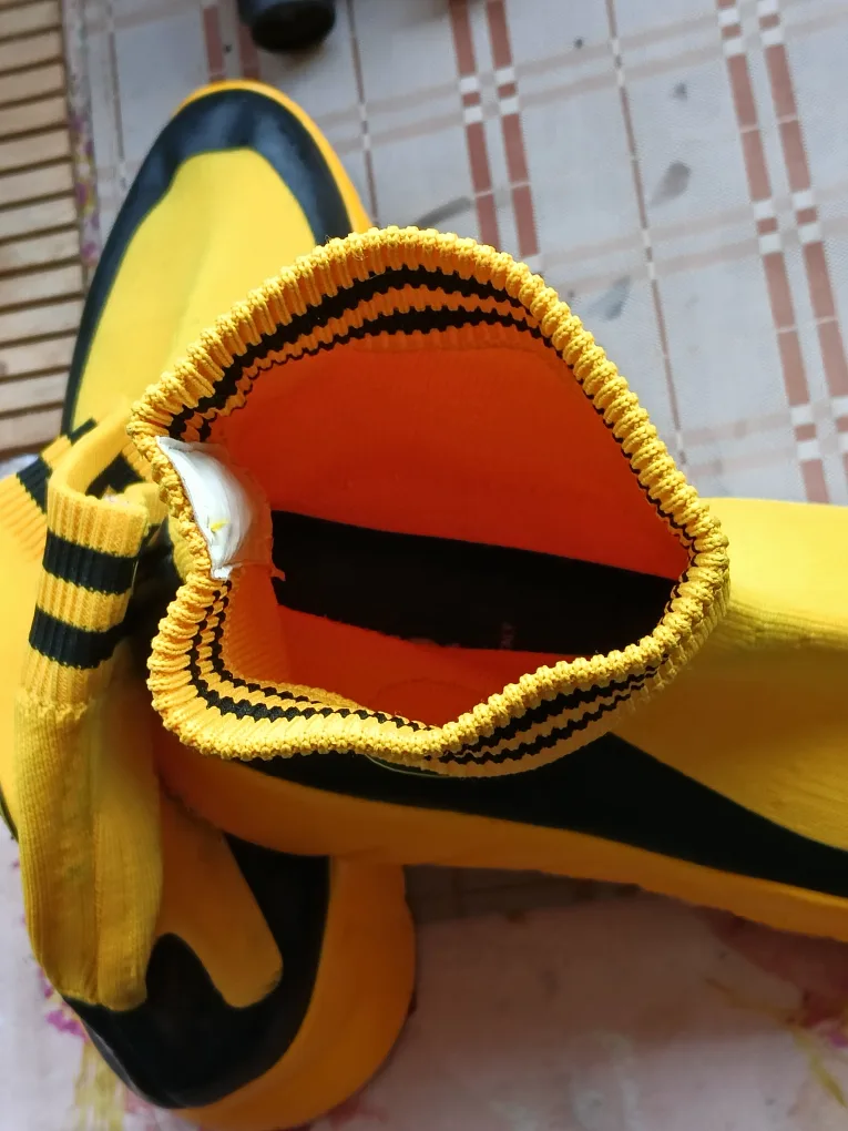 Fendi Romaitay 1925 Yellow/Black Sock Boots image indicator(2)