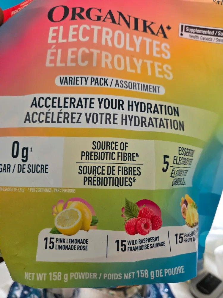 Organika Electrolytes Variety 45 Packet thumbnail