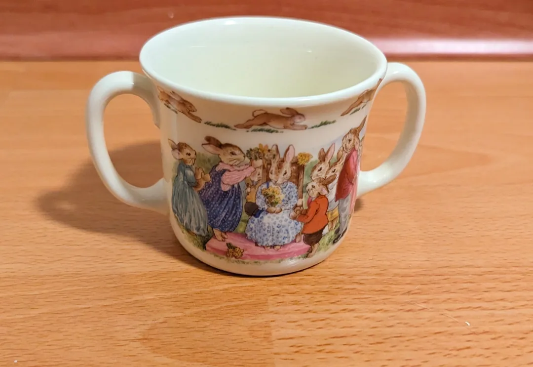 Royal Doulton Bunnykins Two Handled Mug thumbnail