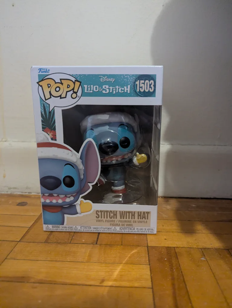 Funko Pop: Disney Lilo & Stitch - Stitch with Hat #1503 thumbnail