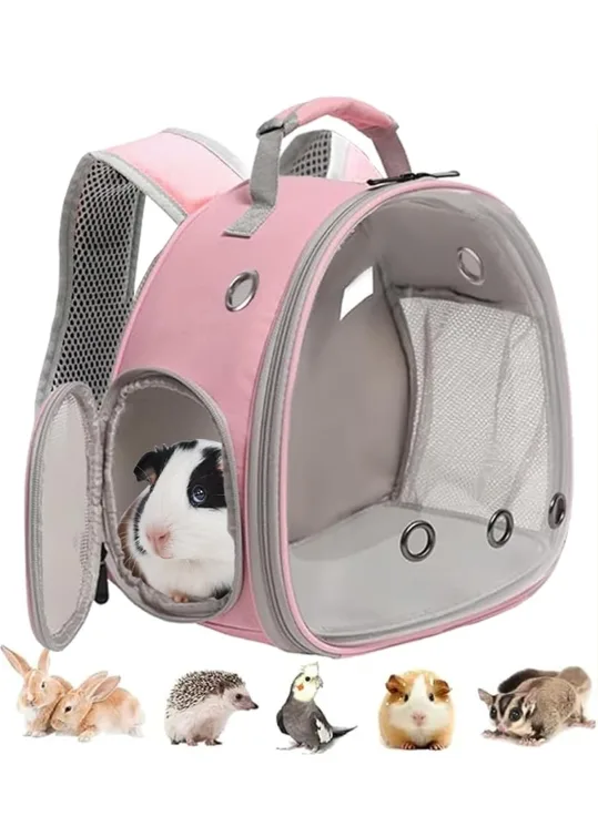 Pink Pet Carrier Backpack - New! thumbnail