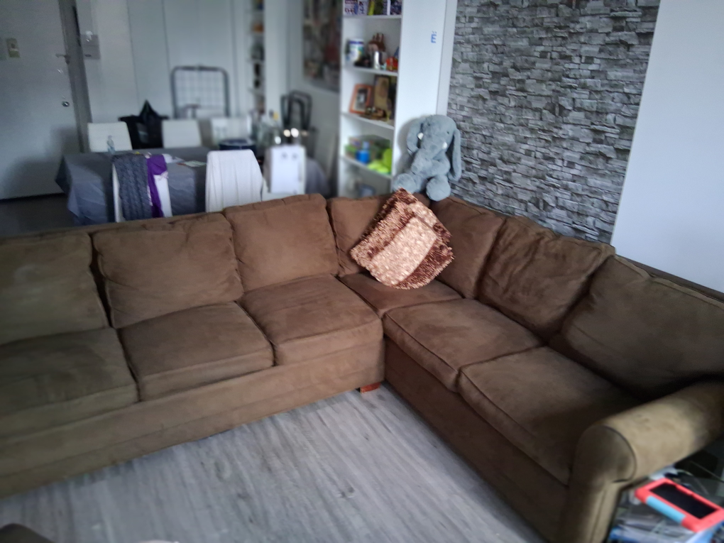 Brown Sectional Sofa - photo 2