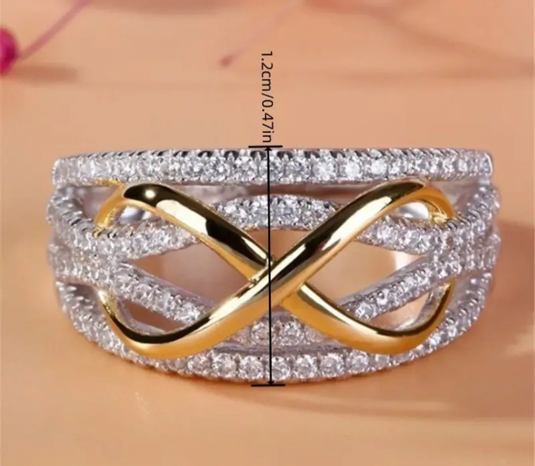 Infinity Ring - Gold and Silver 🇨🇦🍁 thumbnail