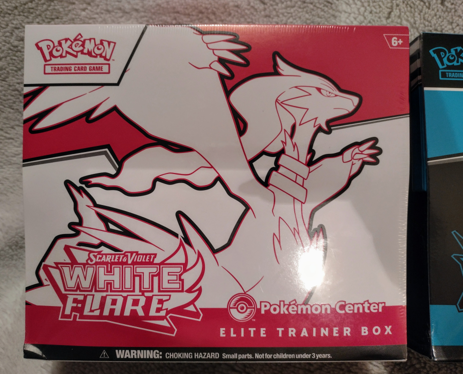 Pokemon Center Black Bolt White Flare ETBs - photo 2