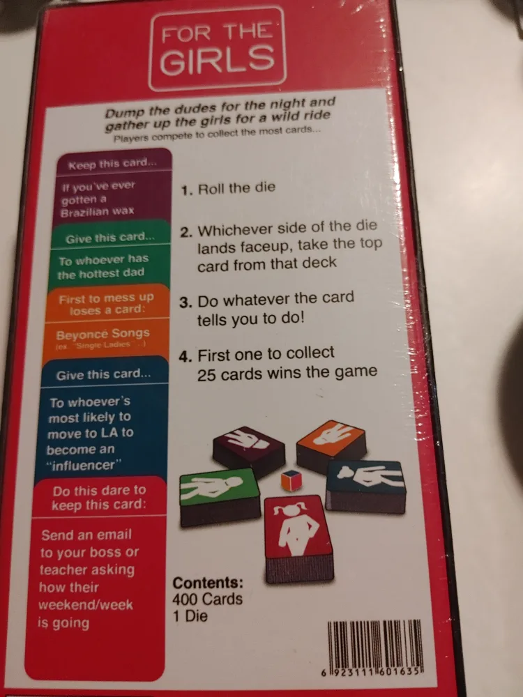 💚FOR THE GIRLS ADULT PARTY GAME! SEALED image indicator(8)