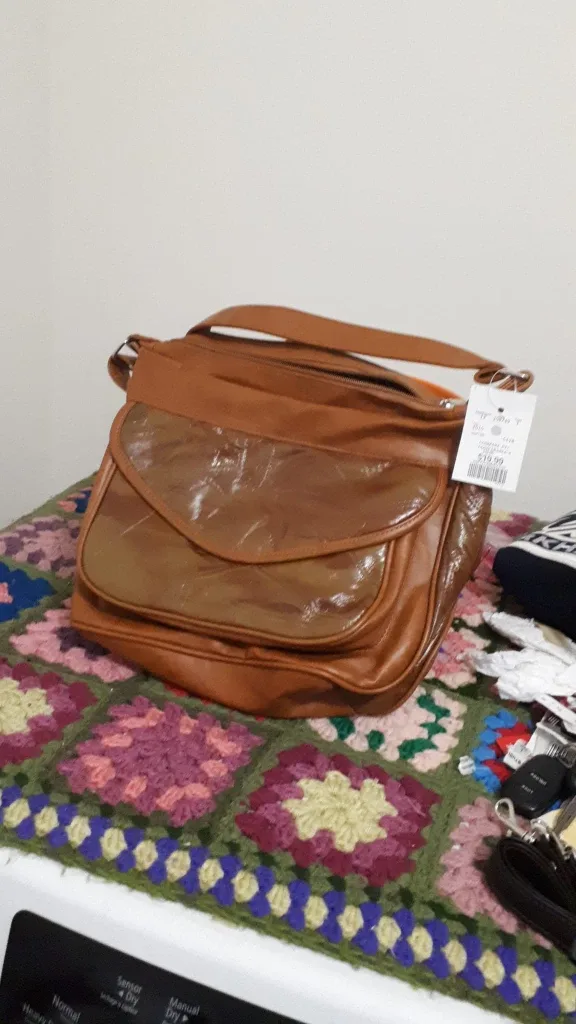 Brown Leather Shoulder Bag thumbnail