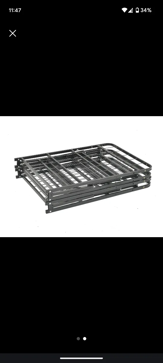 Metal Bed Frame - Black image indicator(5)