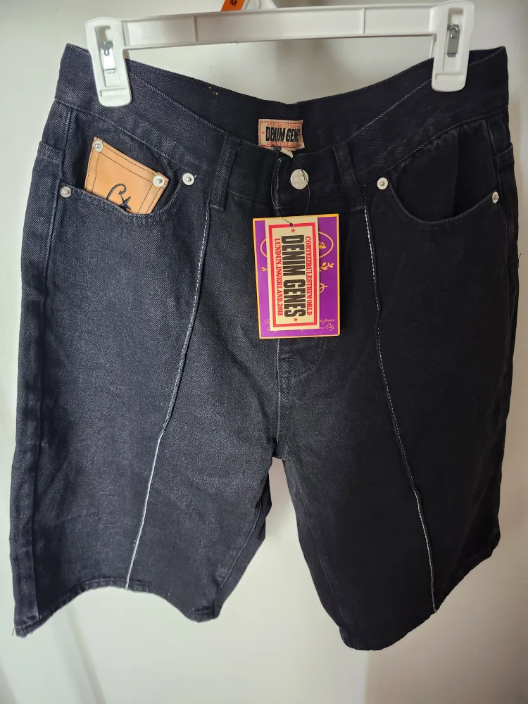 Denim Genes Black Denim Shorts thumbnail