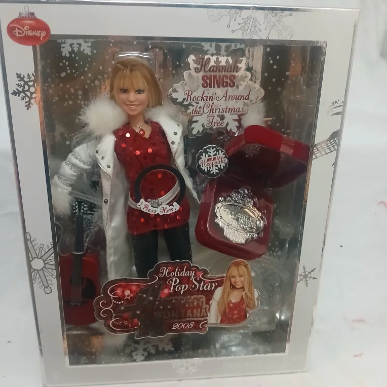 Hannah Montana Holiday Pop Star Doll (2008) thumbnail
