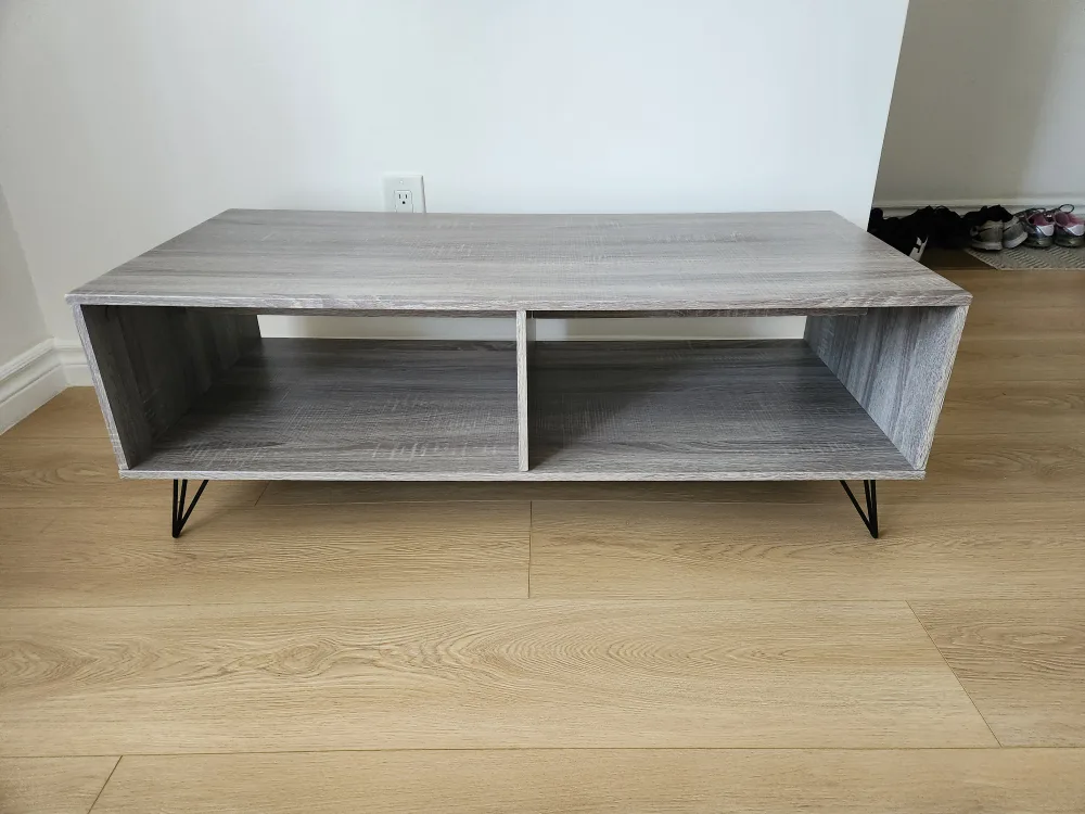 Grey Wood-Look Coffee or TV Table thumbnail