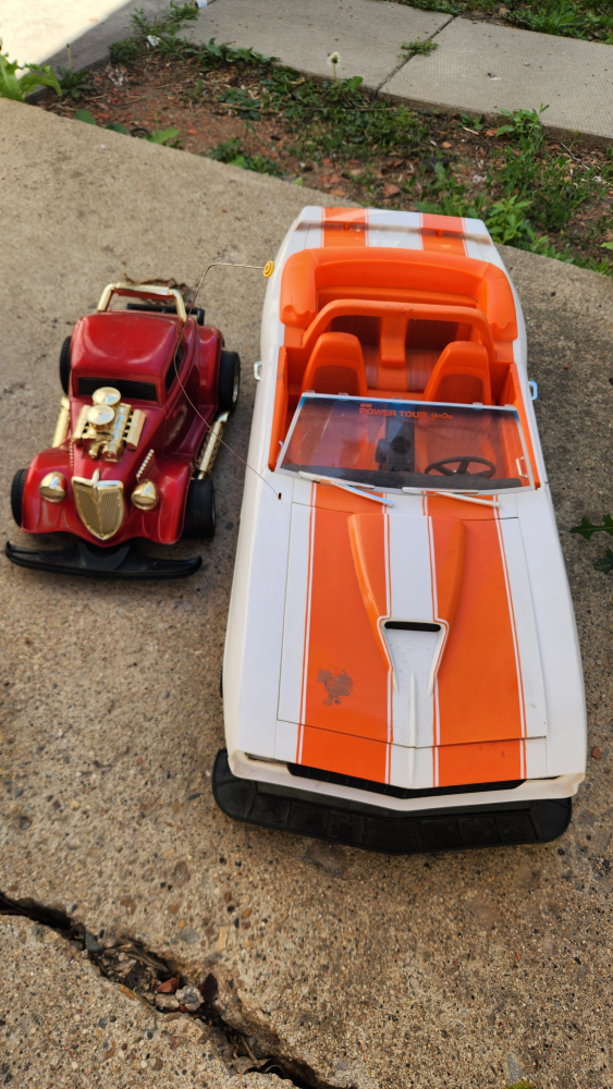 Toy Cars - White & Orange, Red