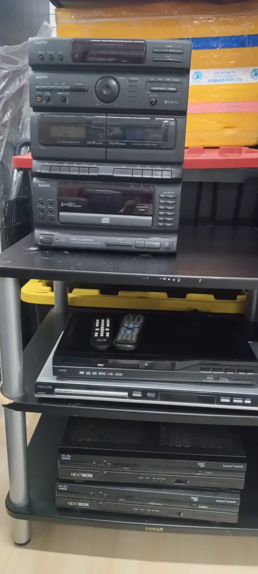 Stereo, Electronics/w stand $50 for all. thumbnail