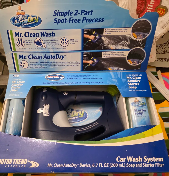 Mr. Clean AutoDry Car Wash System thumbnail