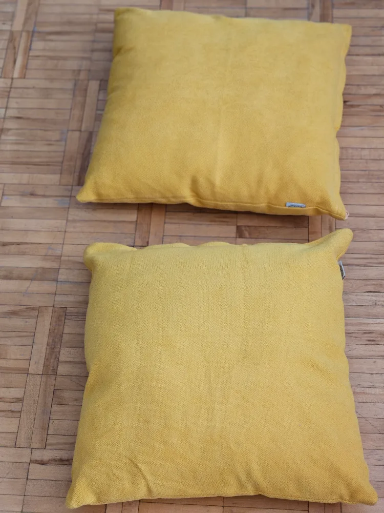 Two Yellow Throw Pillows thumbnail