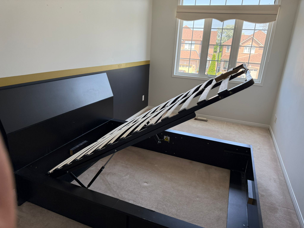 Queen Hydraulic Storage bed - photo 2