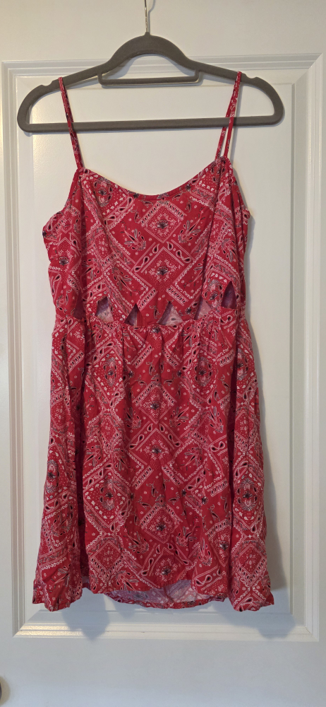 H&M Divided Red Dress - Size 10