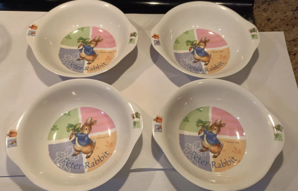Peter Rabbit Bowls (Set of 4) image indicator(2)