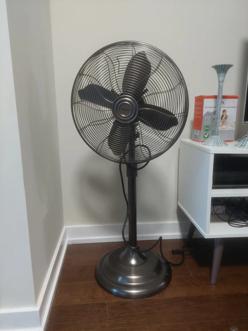 Garrison Standing Fan - Bronze Finish thumbnail