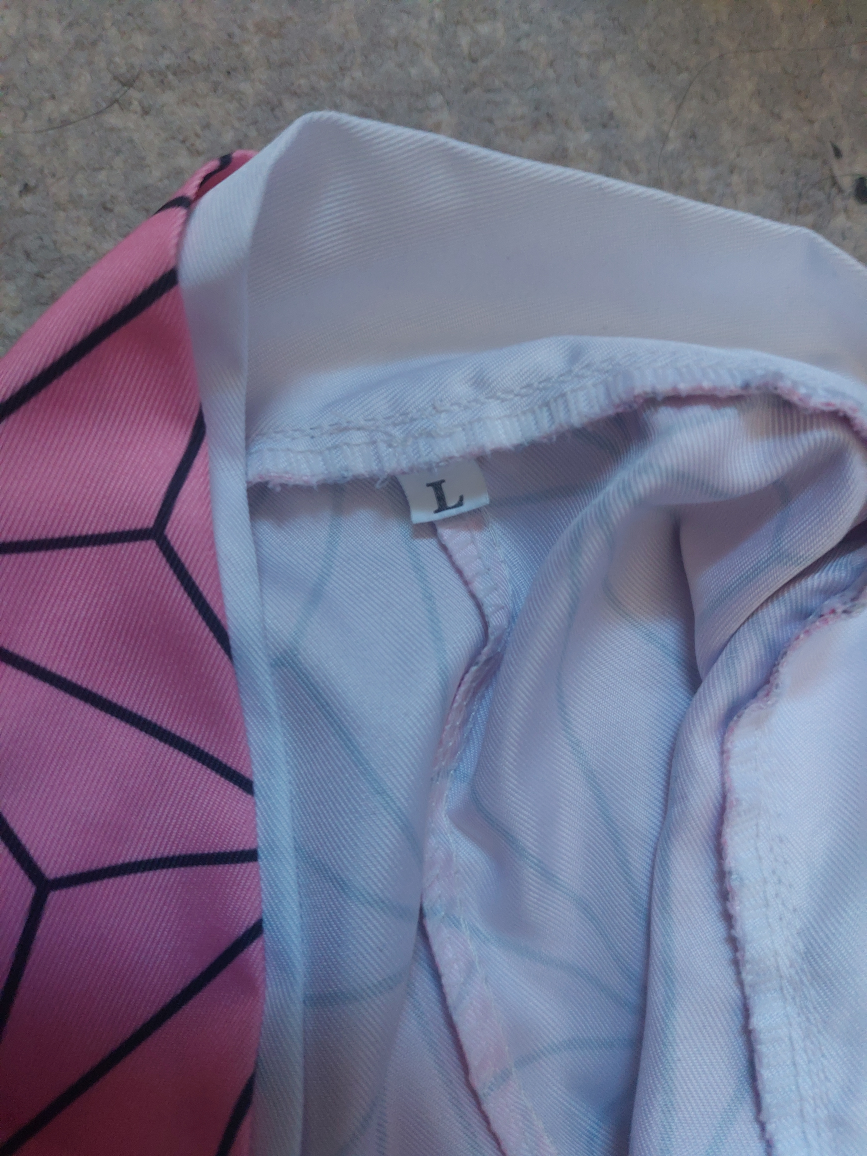 Pink Nezuko Kamado Kimono - Size L - photo 2