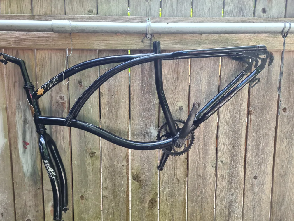 Hyper Bike Co. Bicycle Frame - Black thumbnail