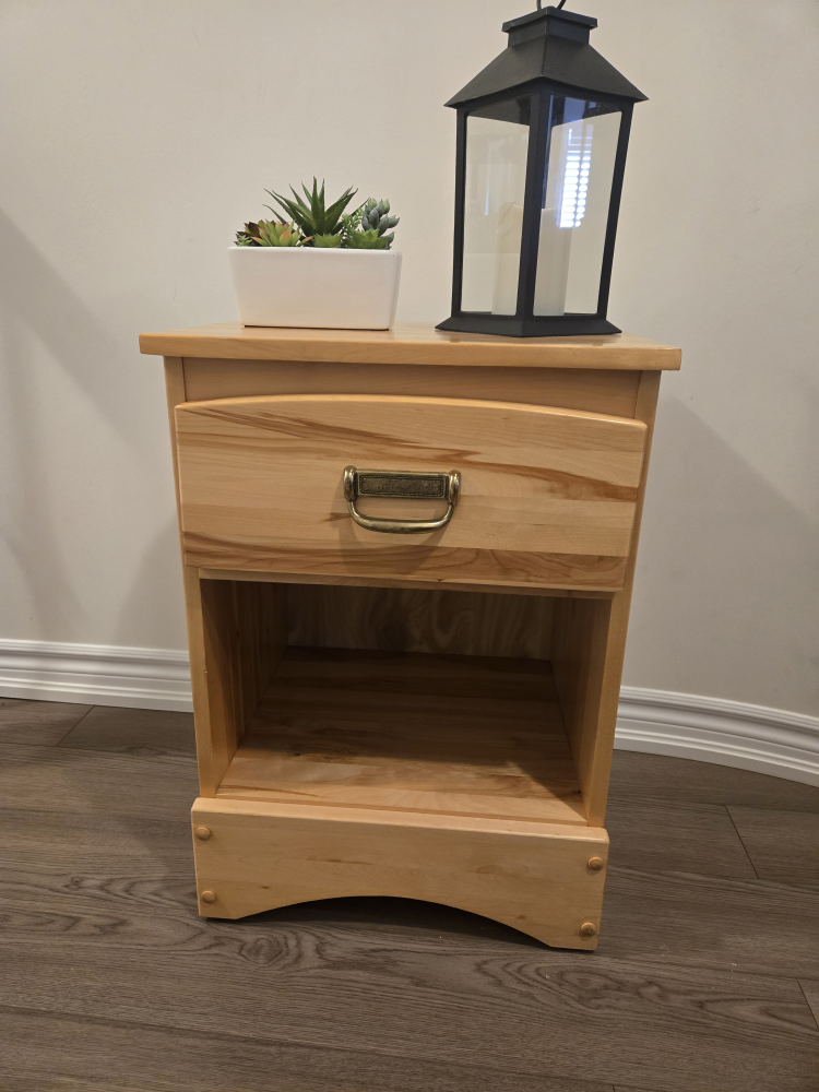 Hardwood Nightstand