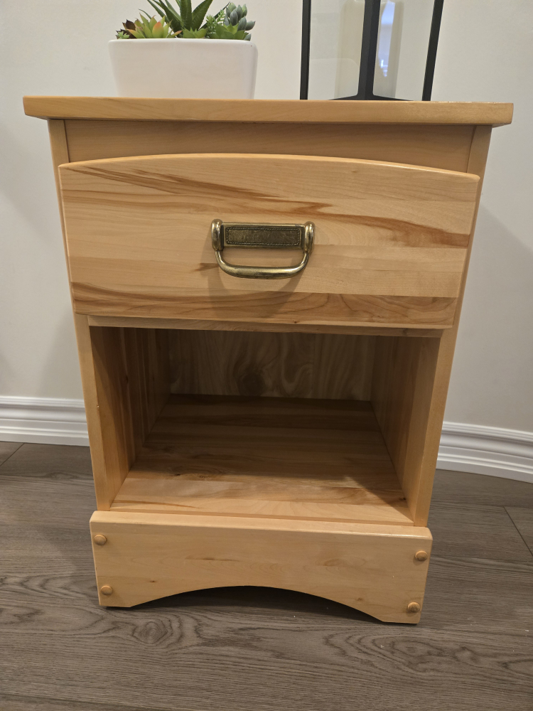 Hardwood Nightstand - photo 2