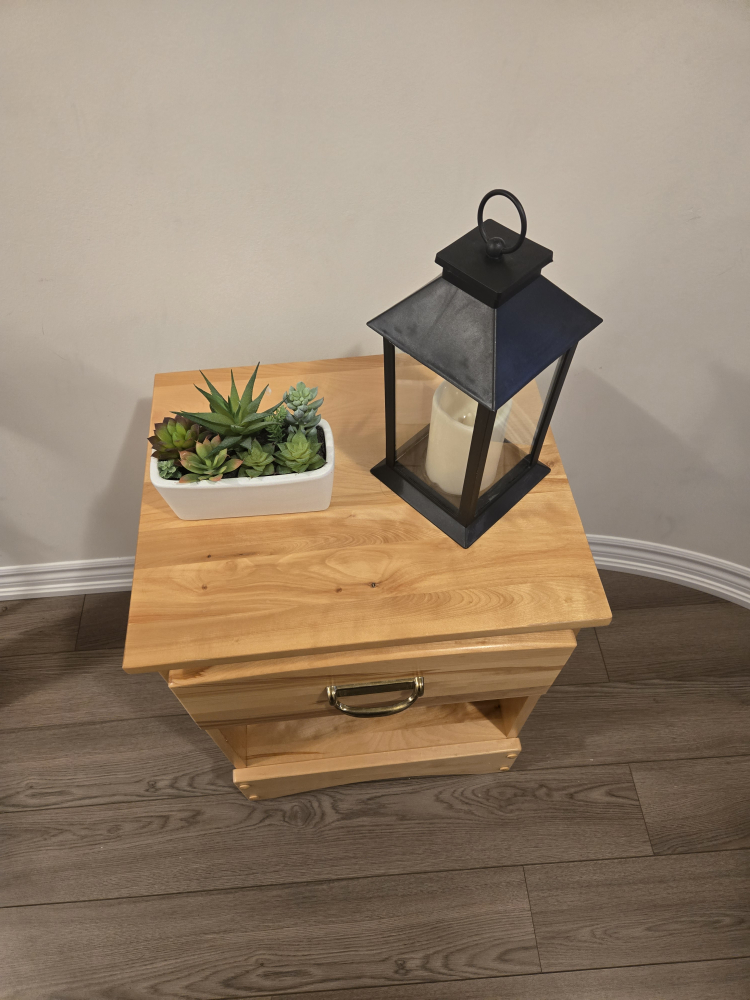 Hardwood Nightstand - photo 4