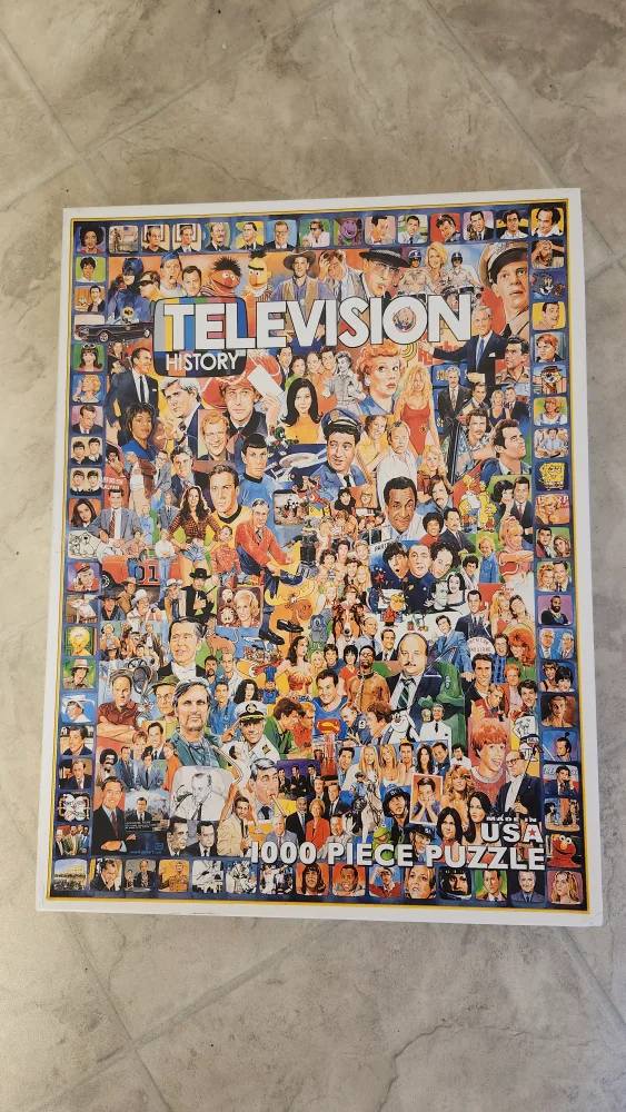 Television History 1000 Piece Puzzle image indicator(3)