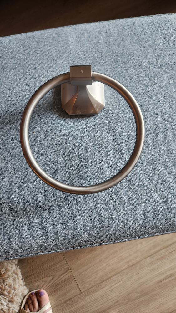 Silver Towel Ring