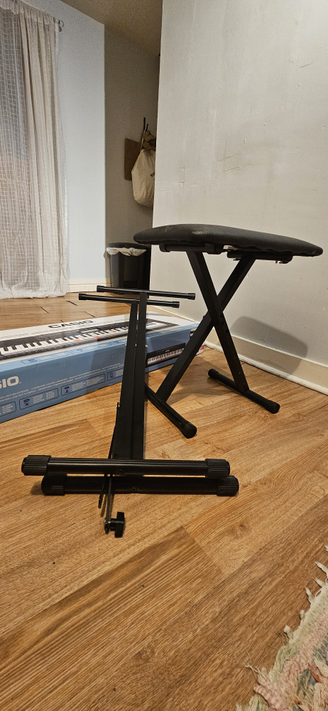Casio LK-265 Keyboard with Stand & Bench