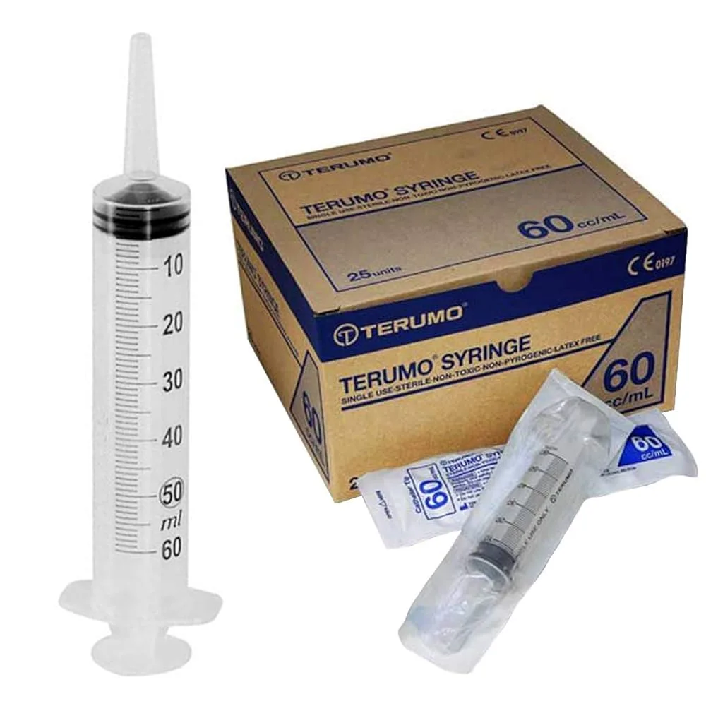 Terumo Syringe 60cc Catheter Tip, New ($30 Per box) image indicator(2)