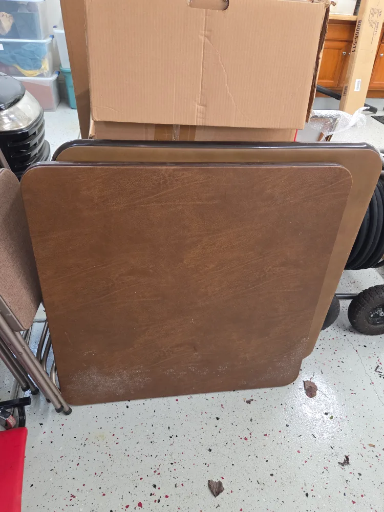 Samsonite Folding 4 Chairs & 2 Tables Set thumbnail