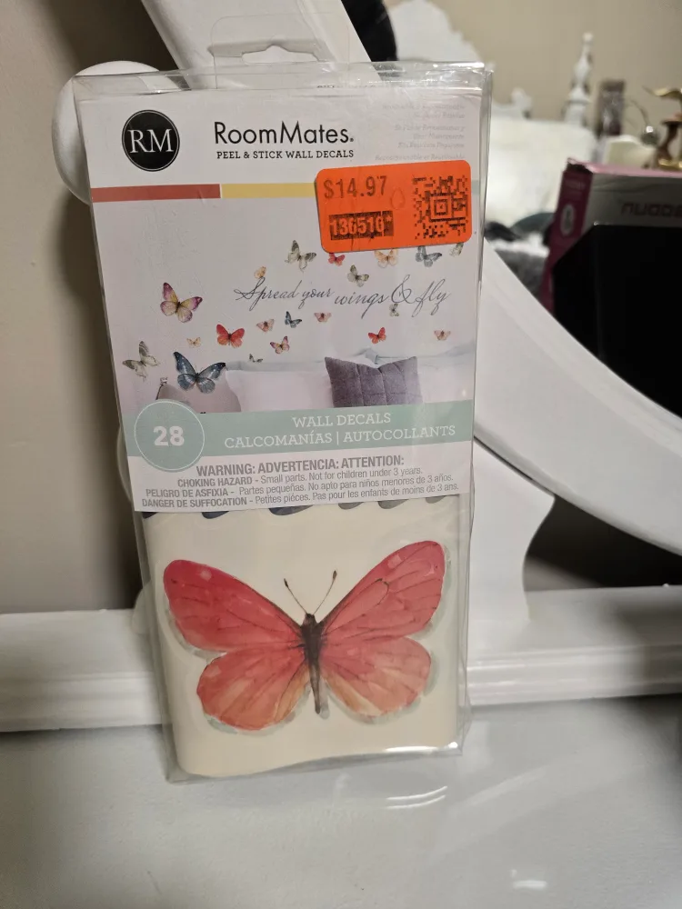 RoomMates Butterfly Wall Decals - New thumbnail