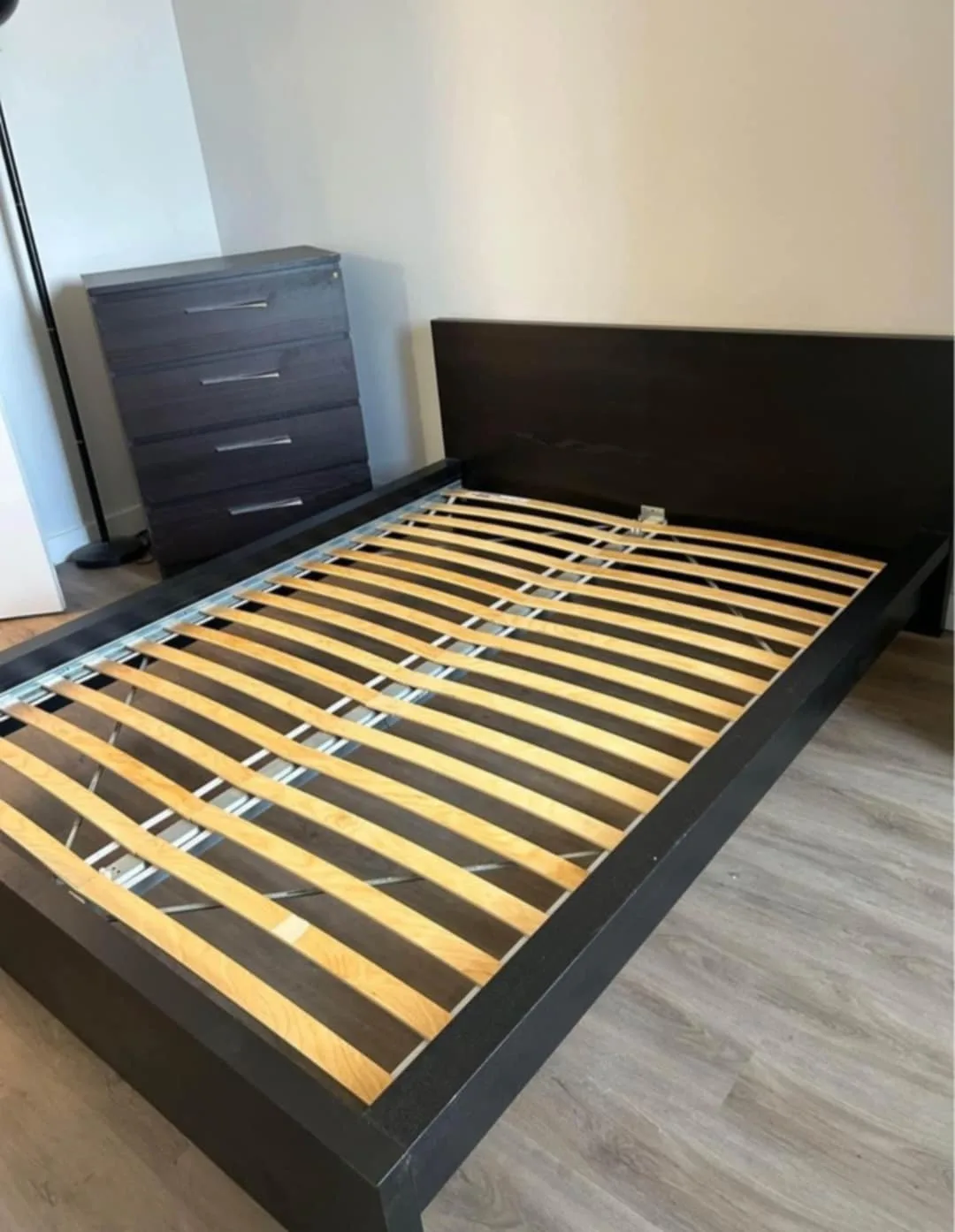 IKEA Malm Bed Frame with slats (double/full) thumbnail