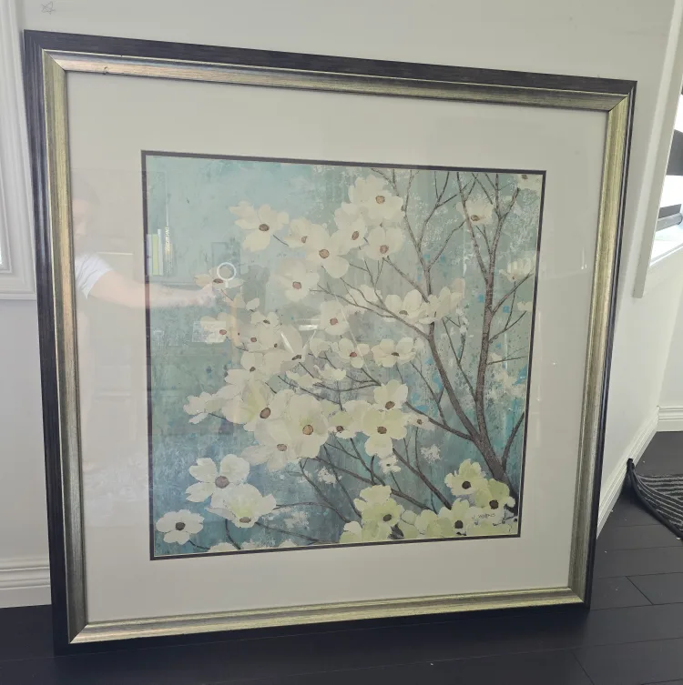 Framed Floral Wall Art thumbnail