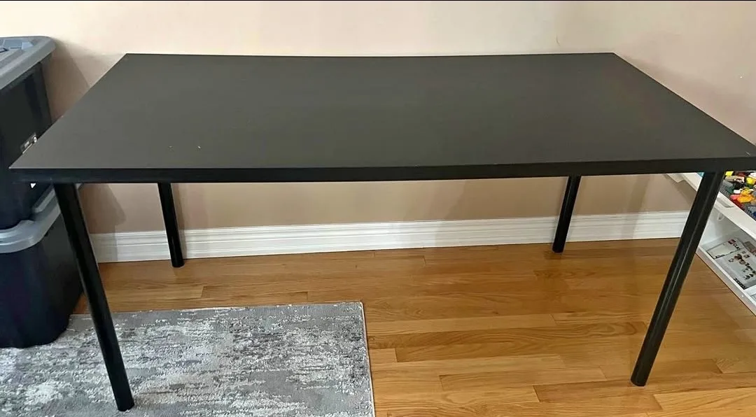 Ikea Black Desk thumbnail