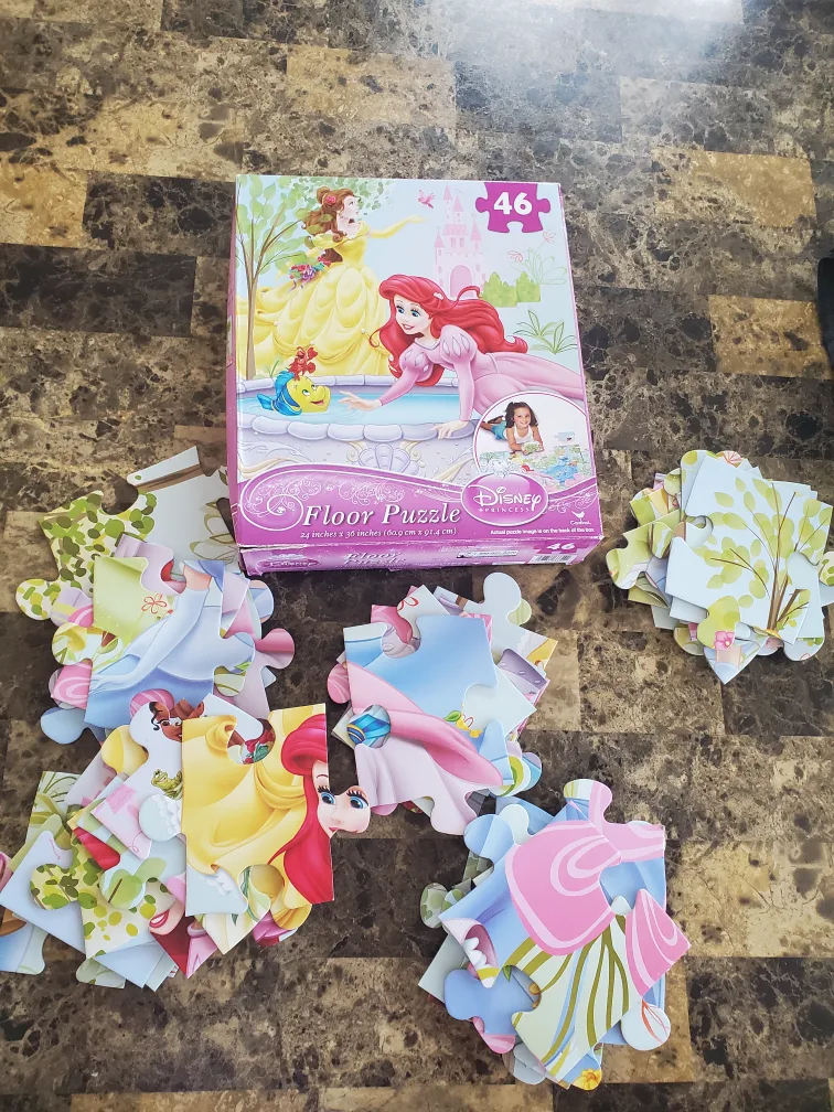 Disney Princess Floor Puzzle - 46 Pieces thumbnail